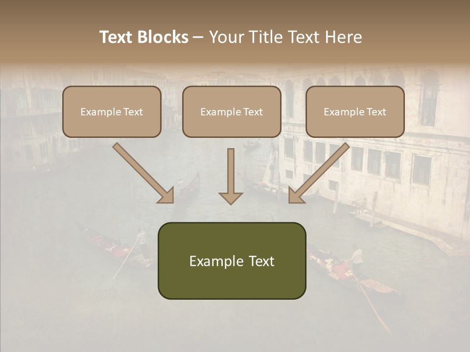 Transportation Old Venedig PowerPoint Template