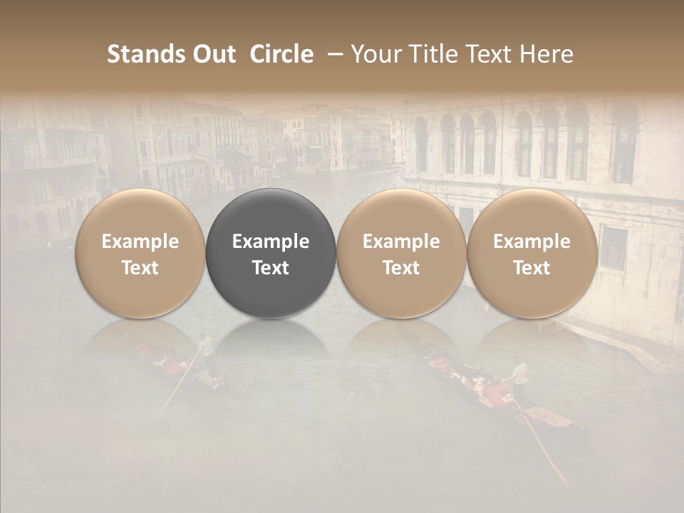 Transportation Old Venedig PowerPoint Template