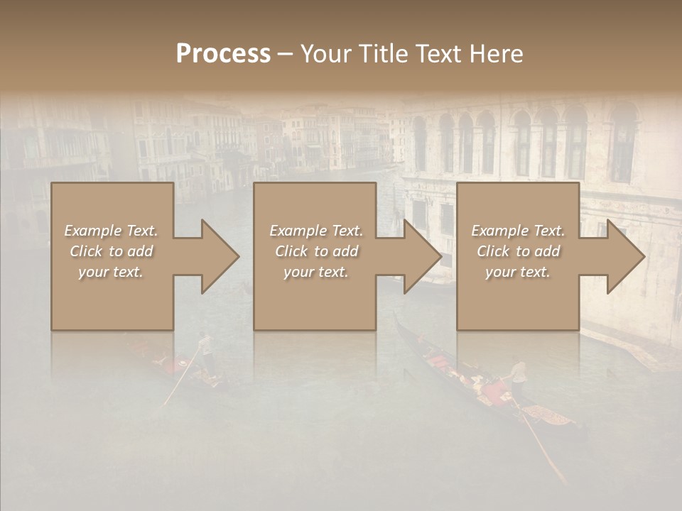 Transportation Old Venedig PowerPoint Template