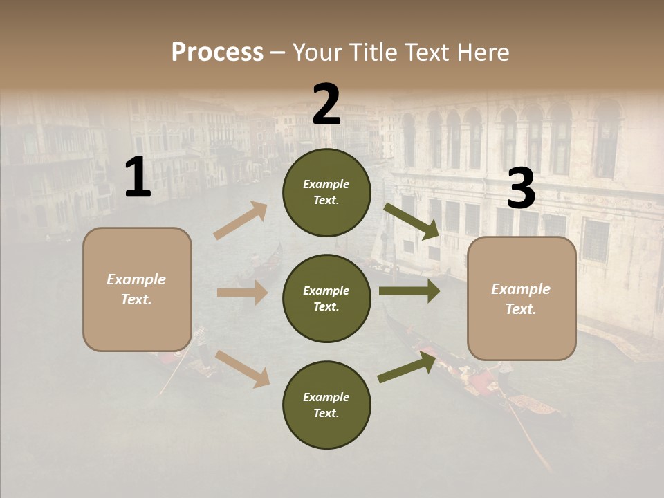 Transportation Old Venedig PowerPoint Template