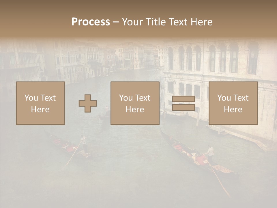 Transportation Old Venedig PowerPoint Template