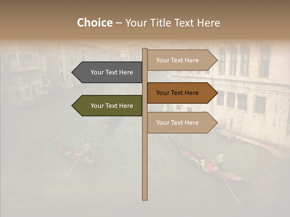 Transportation Old Venedig PowerPoint Template