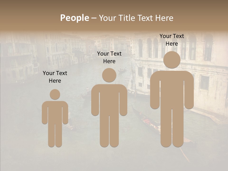 Transportation Old Venedig PowerPoint Template