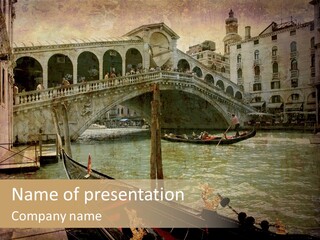 Europe Beautiful Rialto PowerPoint Template