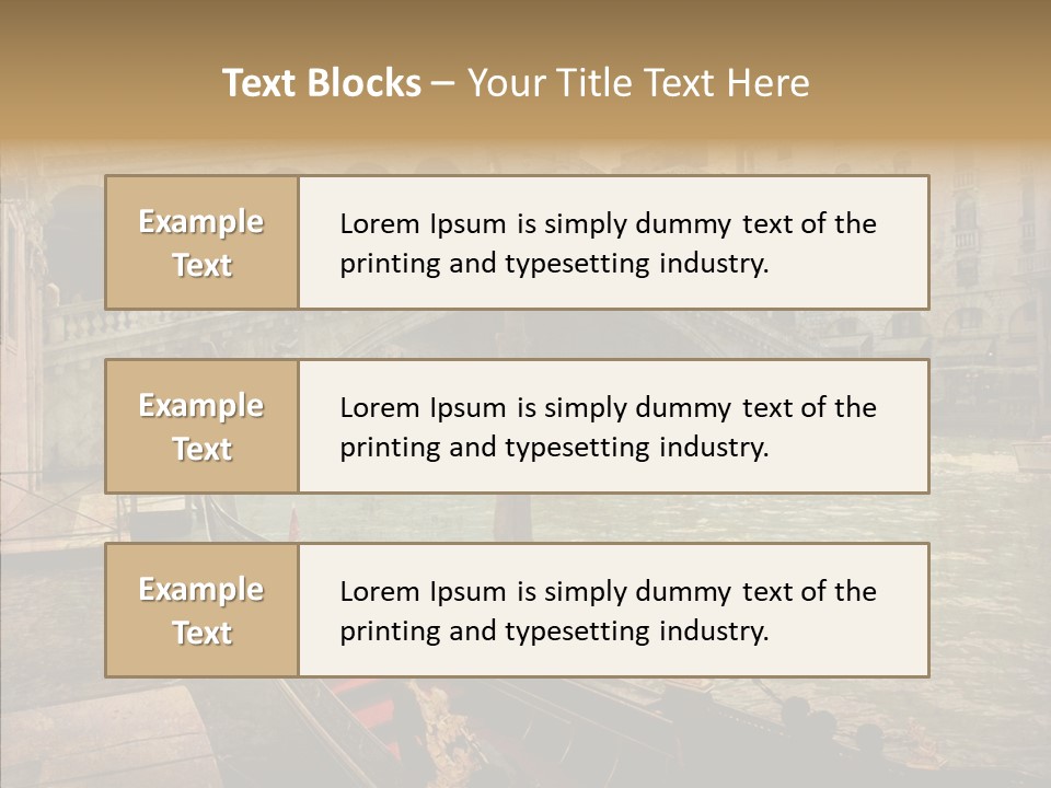 Europe Beautiful Rialto PowerPoint Template