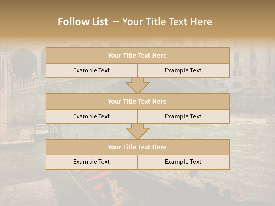 Europe Beautiful Rialto PowerPoint Template