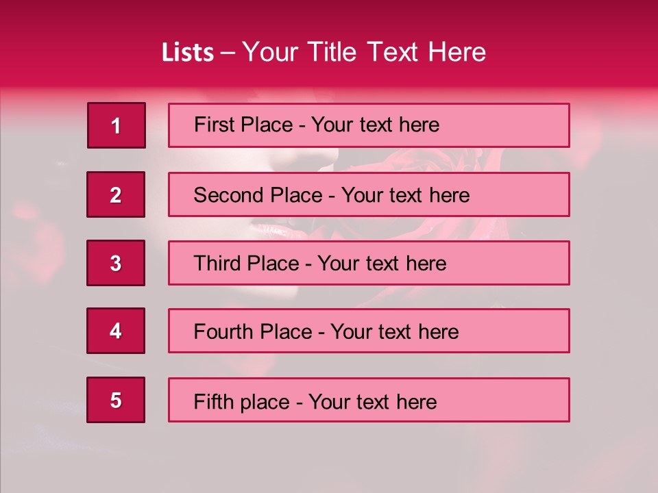Cute Cutie Likeness PowerPoint Template