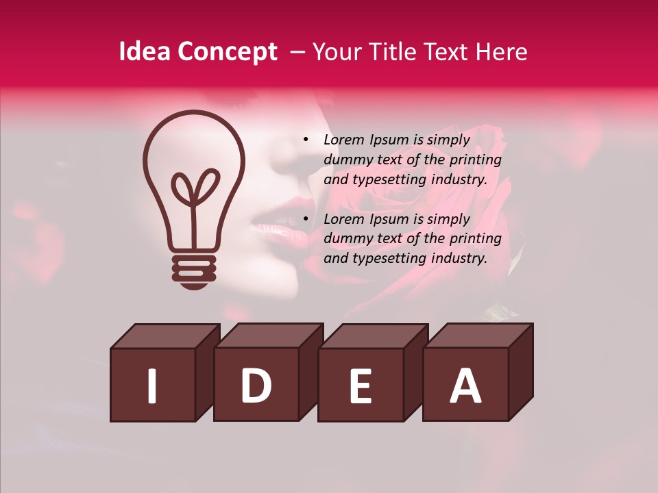 Cute Cutie Likeness PowerPoint Template