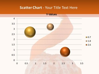 Single Mandarin Healthy PowerPoint Template