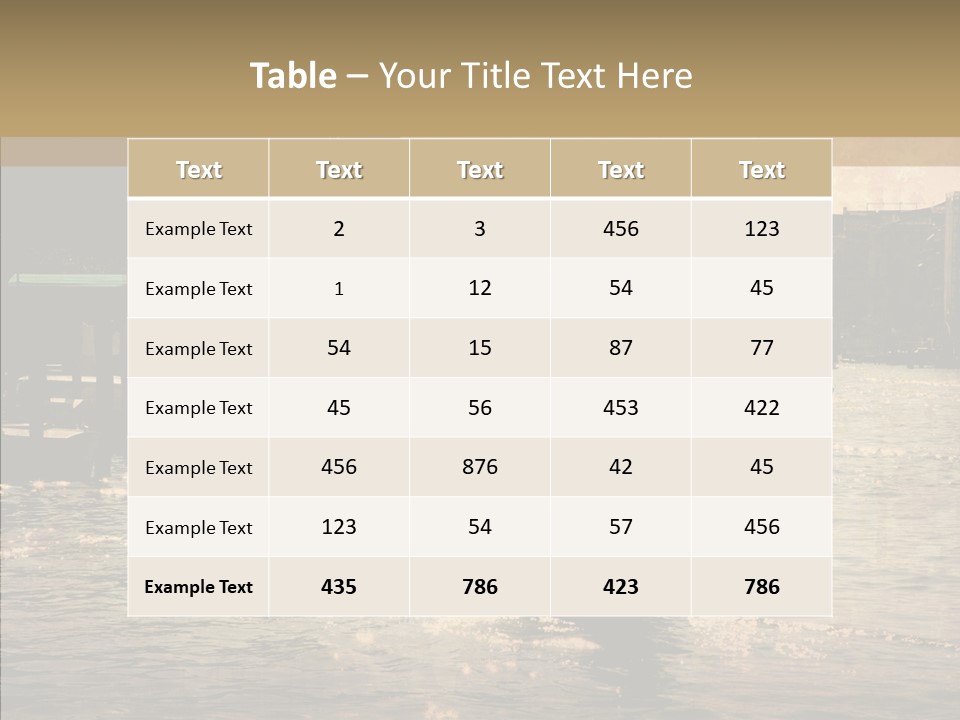 Italy Gondolier Real PowerPoint Template