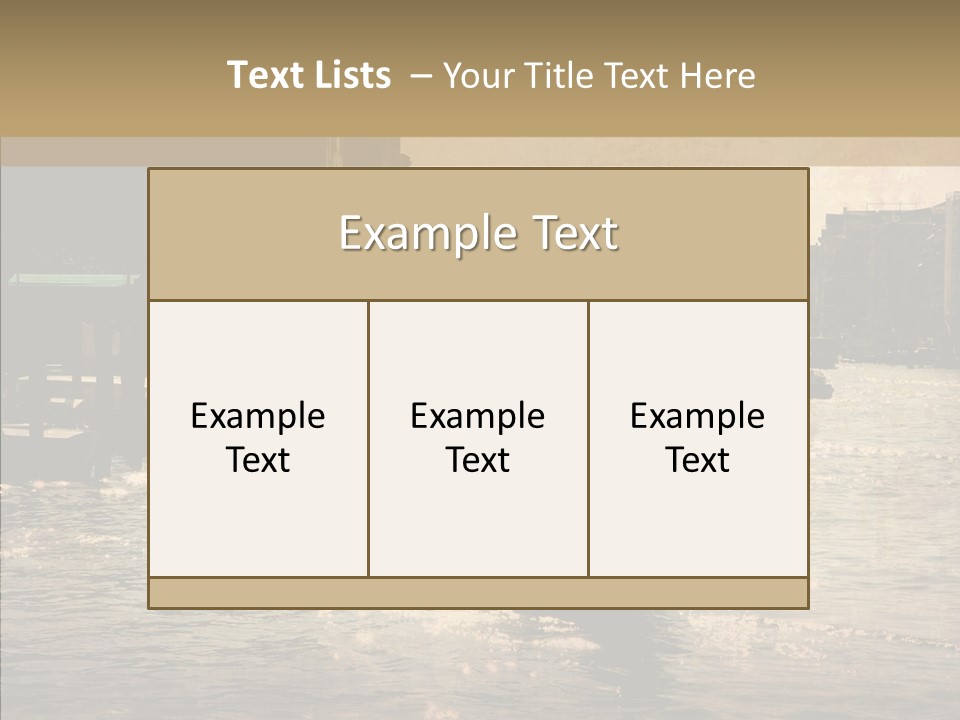 Italy Gondolier Real PowerPoint Template