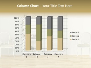 Leather Seat Room PowerPoint Template