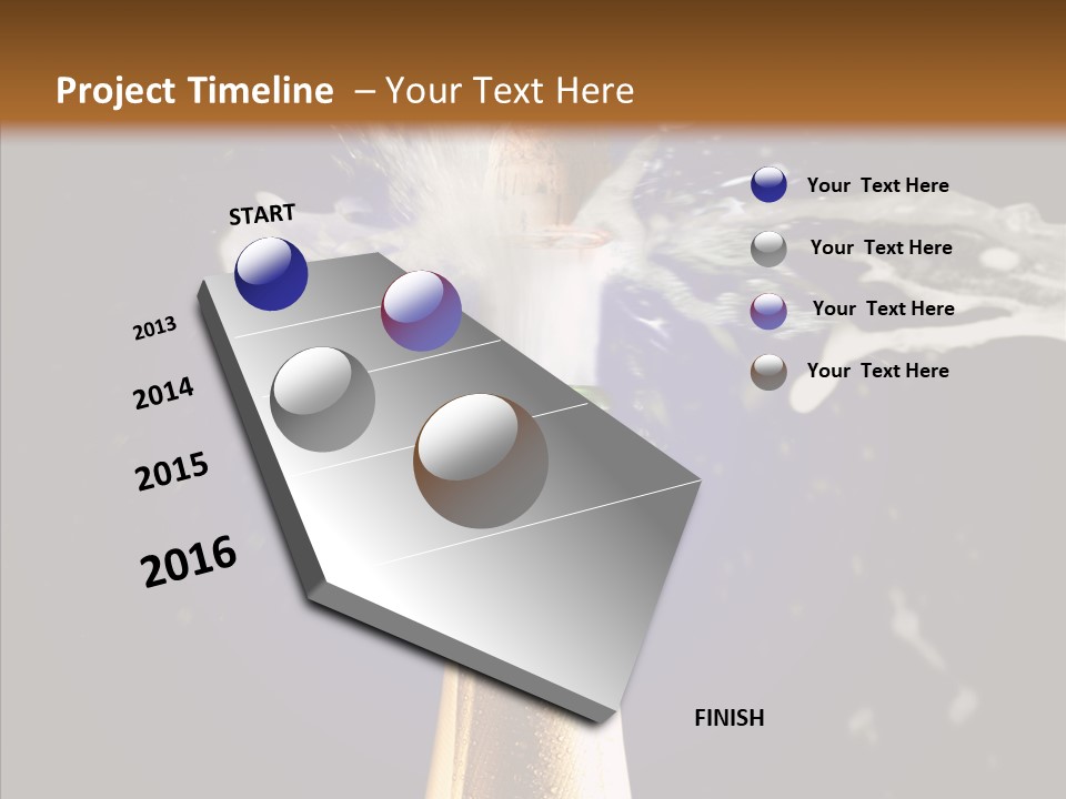 Drink Wine Treat PowerPoint Template