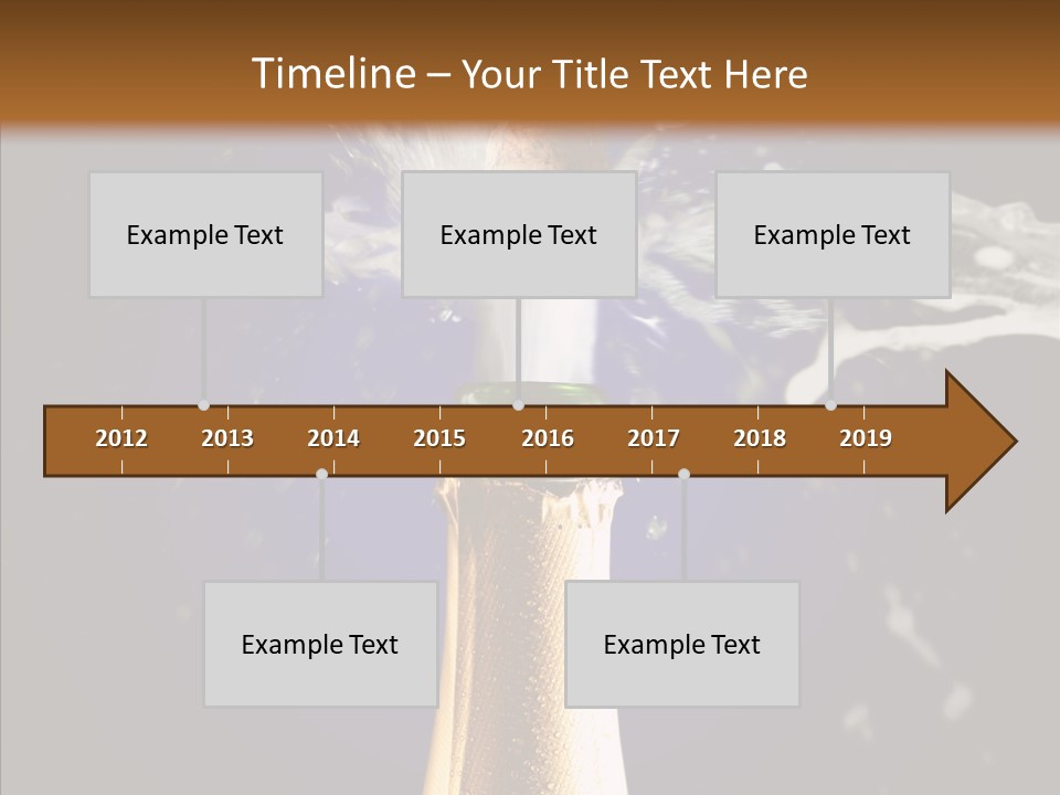 Drink Wine Treat PowerPoint Template