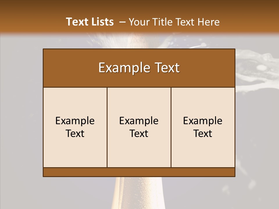 Drink Wine Treat PowerPoint Template