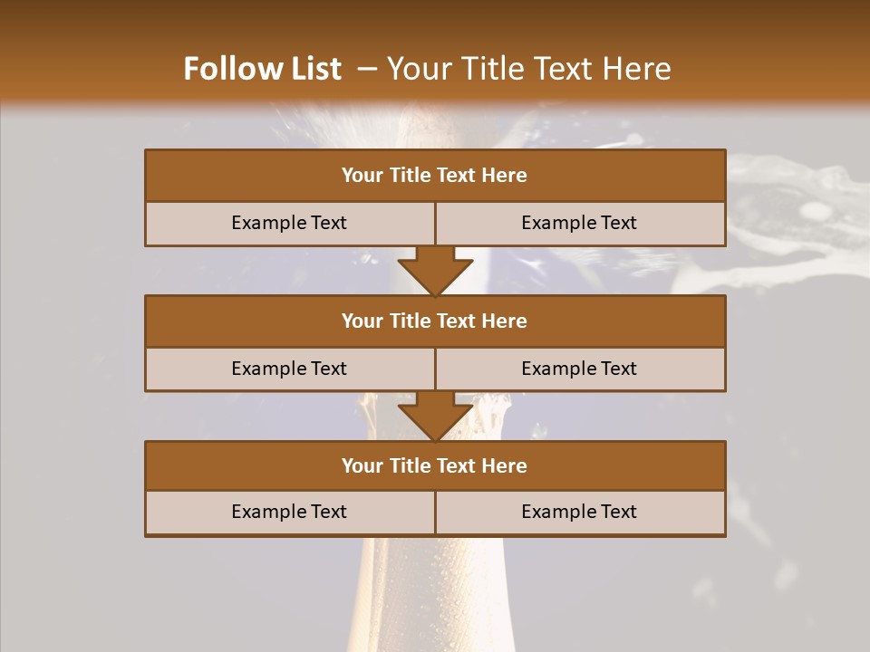 Drink Wine Treat PowerPoint Template