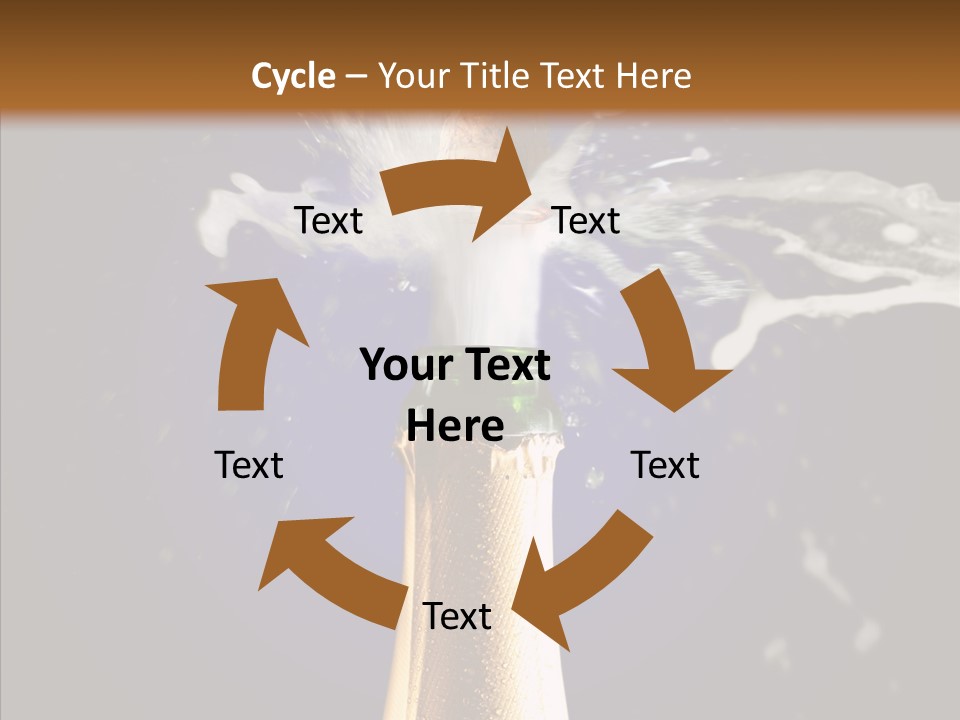 Drink Wine Treat PowerPoint Template