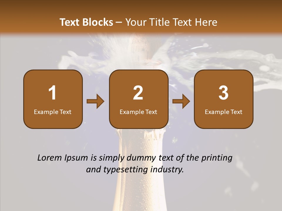 Drink Wine Treat PowerPoint Template