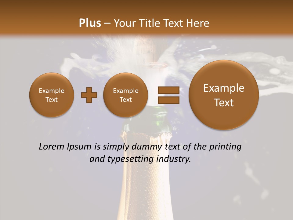 Drink Wine Treat PowerPoint Template
