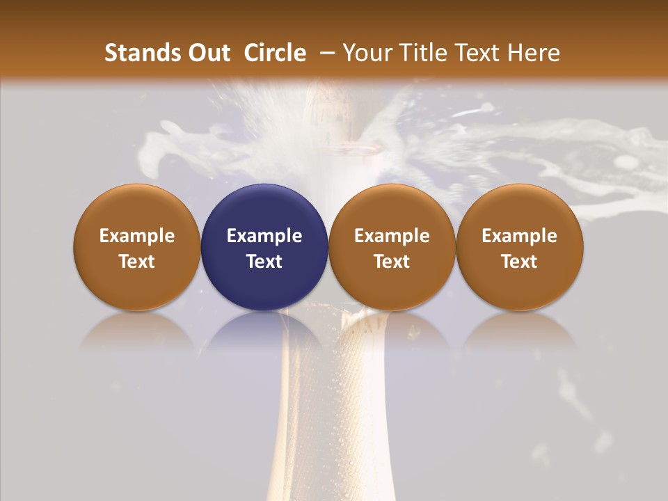 Drink Wine Treat PowerPoint Template