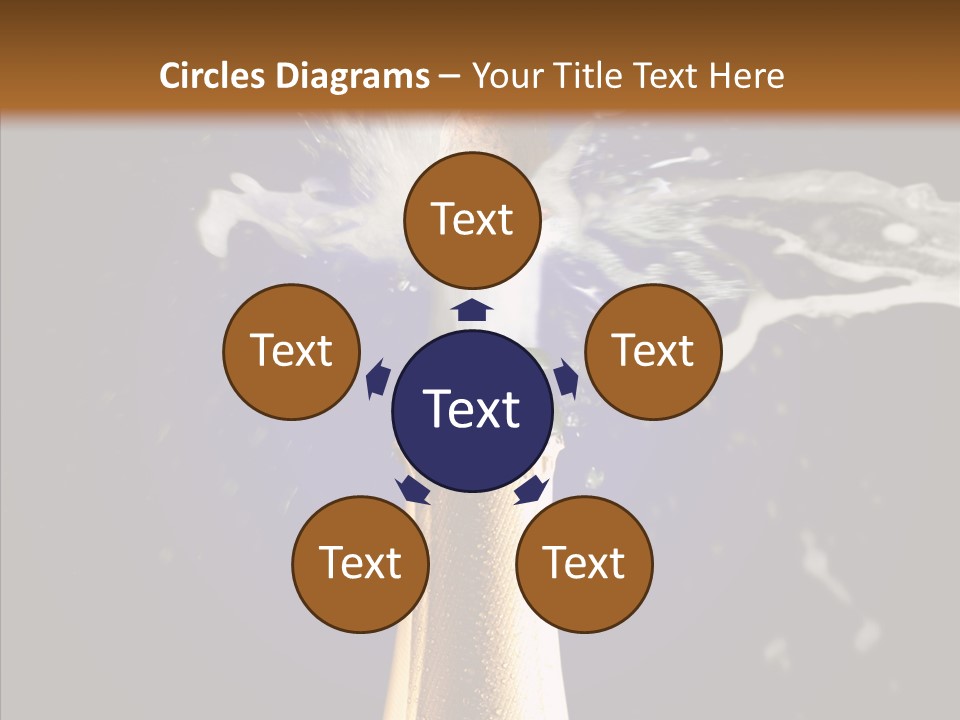 Drink Wine Treat PowerPoint Template