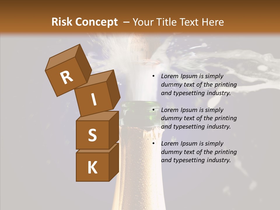 Drink Wine Treat PowerPoint Template