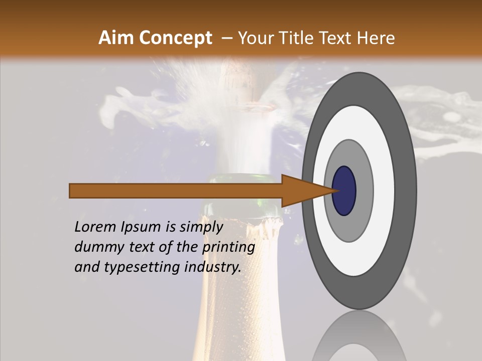 Drink Wine Treat PowerPoint Template