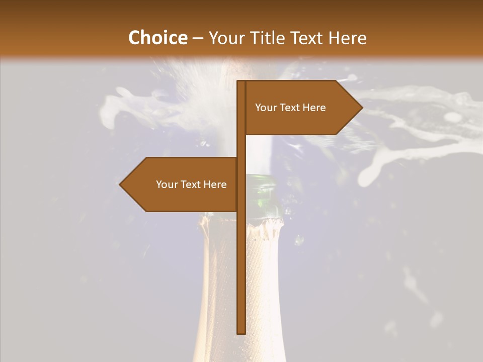 Drink Wine Treat PowerPoint Template