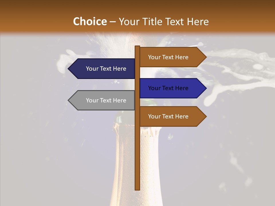 Drink Wine Treat PowerPoint Template