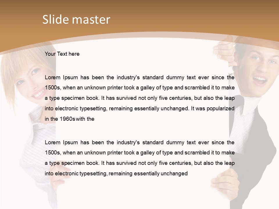 Figure Boardroom Communication PowerPoint Template