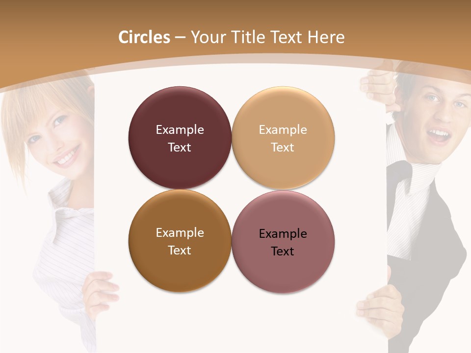 Figure Boardroom Communication PowerPoint Template