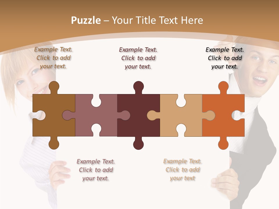Figure Boardroom Communication PowerPoint Template