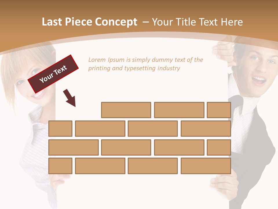 Figure Boardroom Communication PowerPoint Template