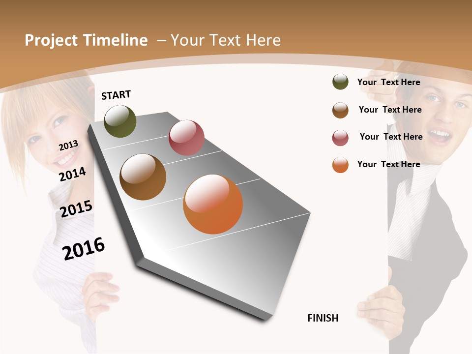 Figure Boardroom Communication PowerPoint Template