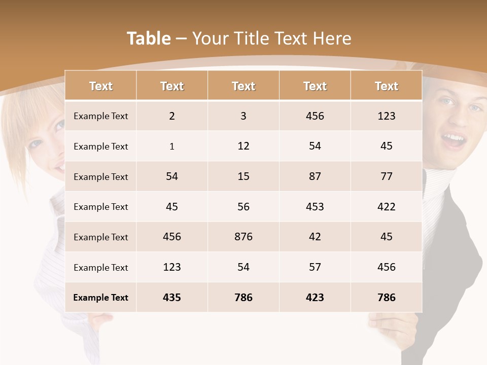 Figure Boardroom Communication PowerPoint Template