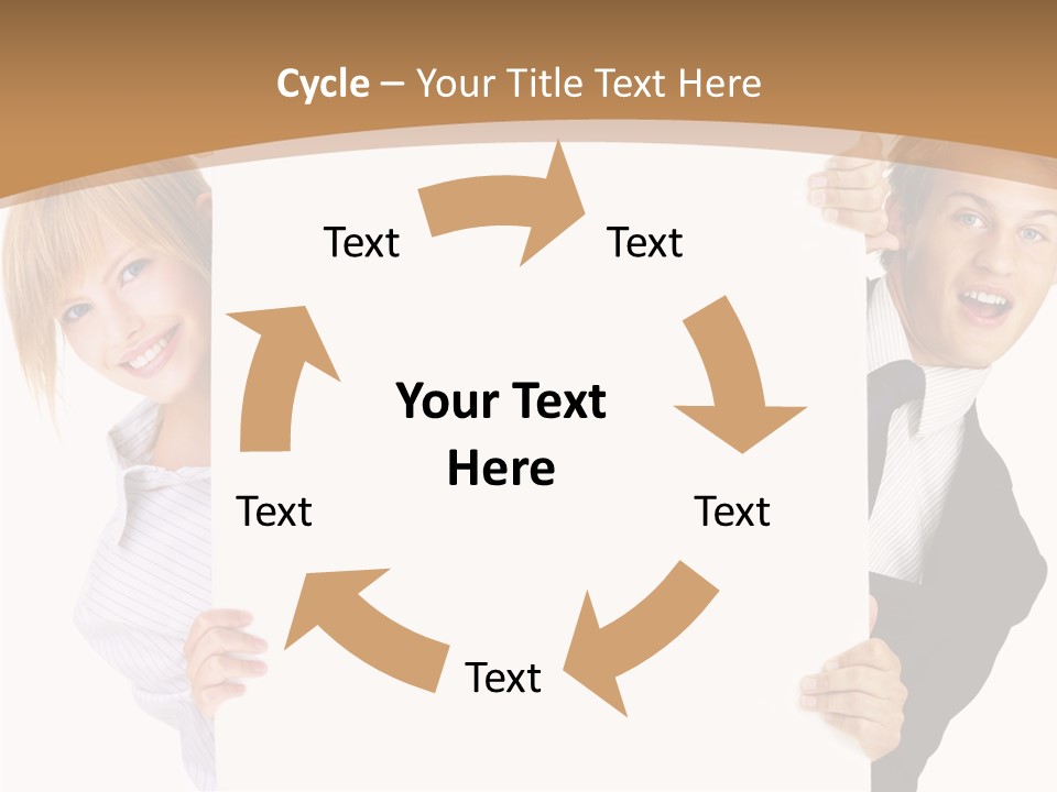 Figure Boardroom Communication PowerPoint Template