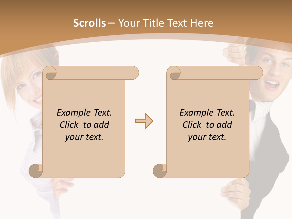 Figure Boardroom Communication PowerPoint Template