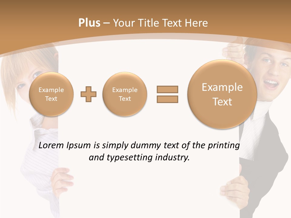 Figure Boardroom Communication PowerPoint Template
