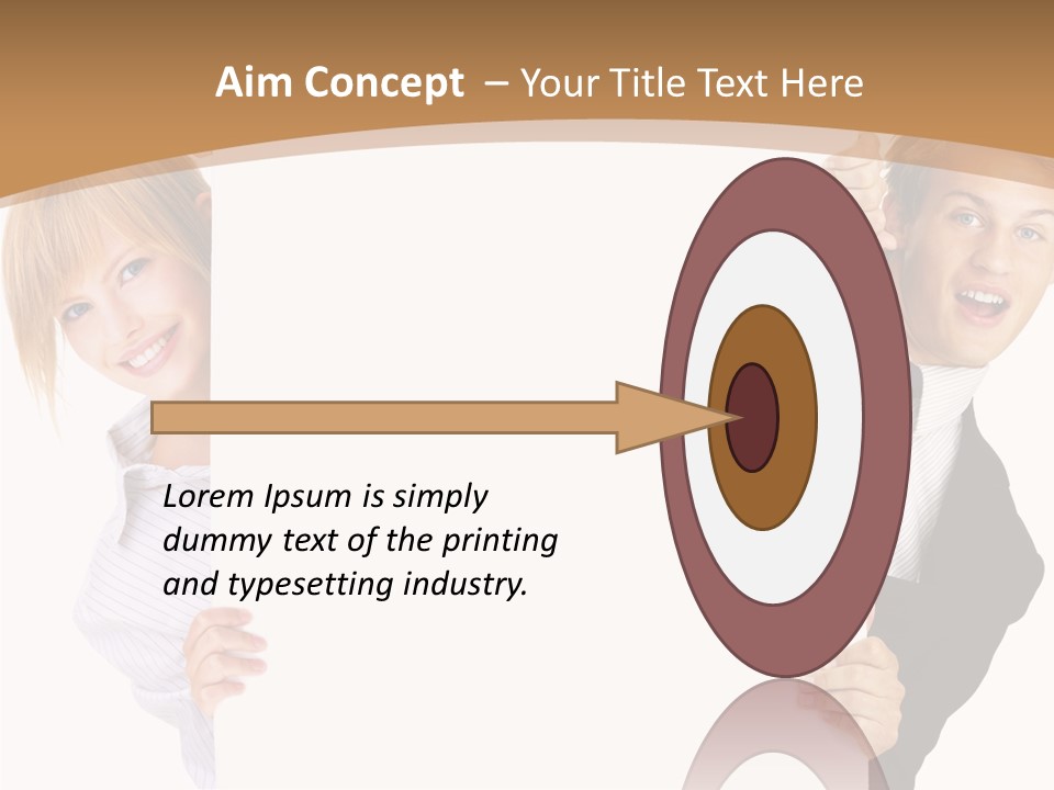 Figure Boardroom Communication PowerPoint Template