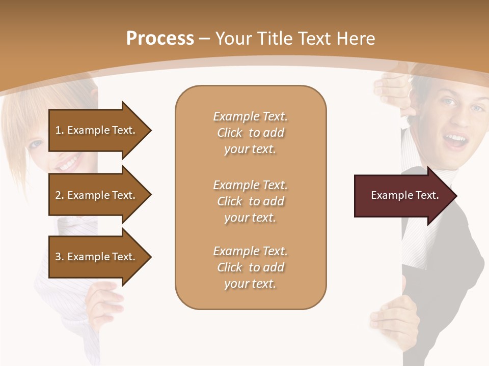 Figure Boardroom Communication PowerPoint Template
