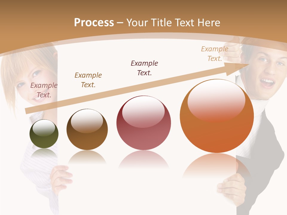 Figure Boardroom Communication PowerPoint Template