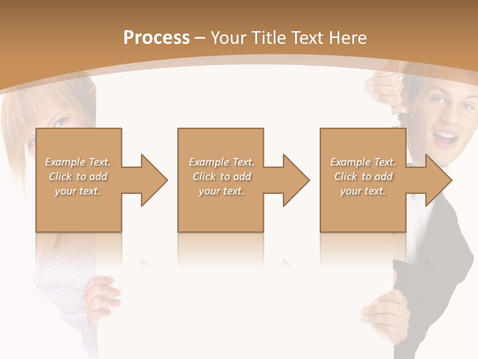 Figure Boardroom Communication PowerPoint Template