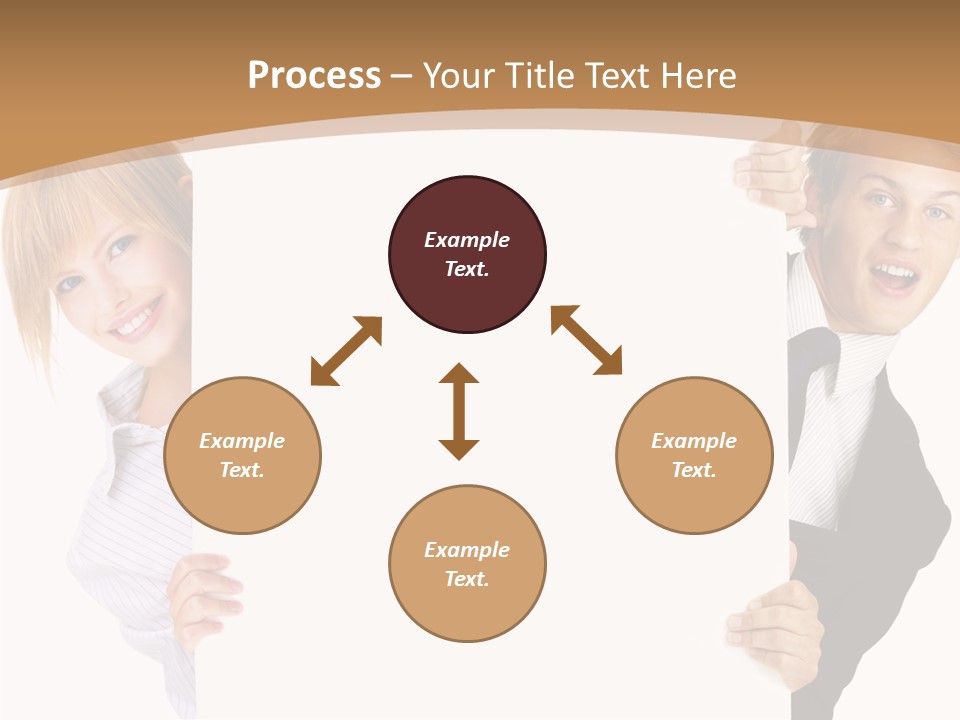 Figure Boardroom Communication PowerPoint Template