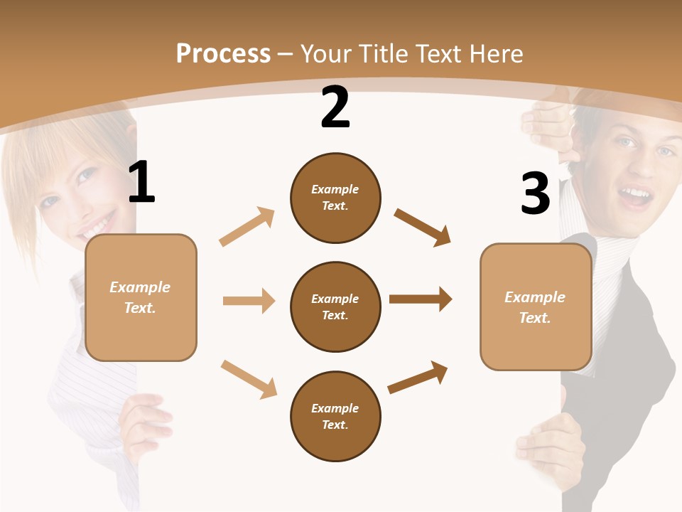 Figure Boardroom Communication PowerPoint Template