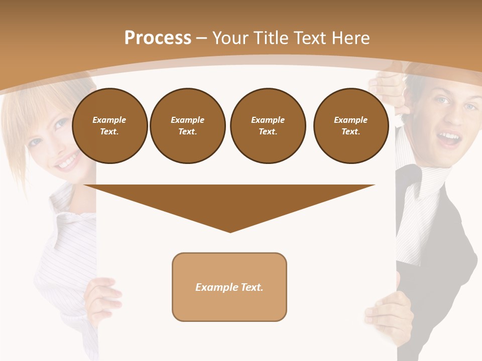 Figure Boardroom Communication PowerPoint Template