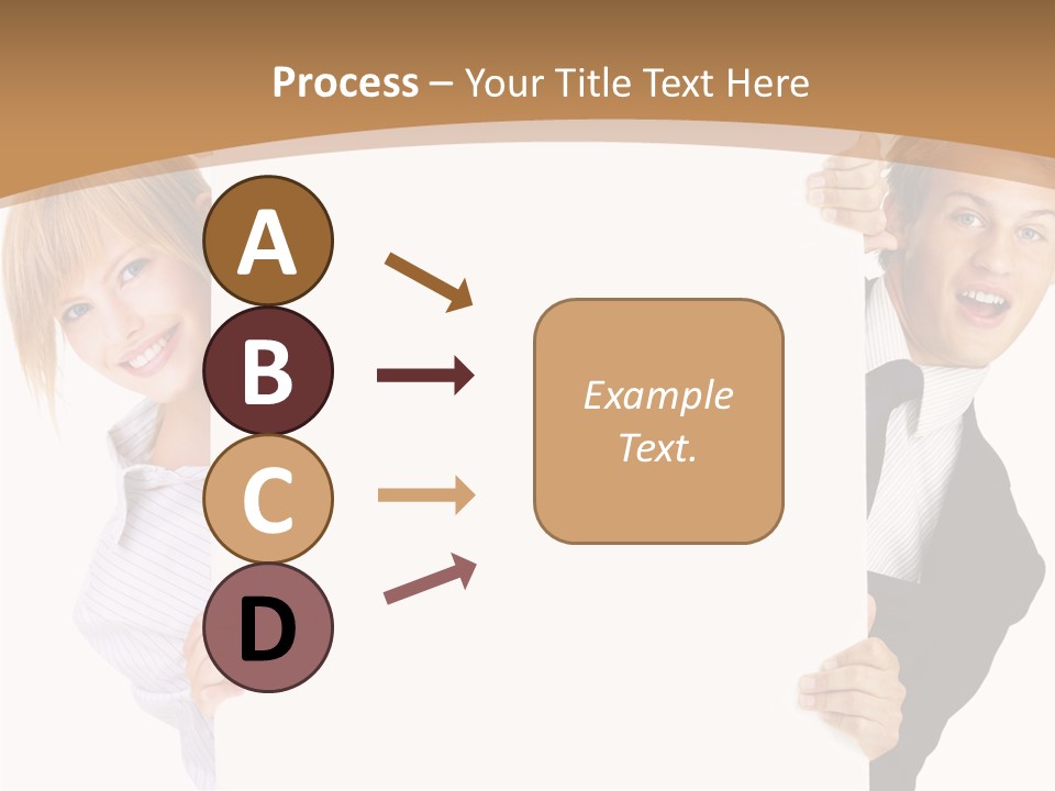 Figure Boardroom Communication PowerPoint Template