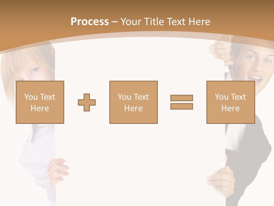 Figure Boardroom Communication PowerPoint Template