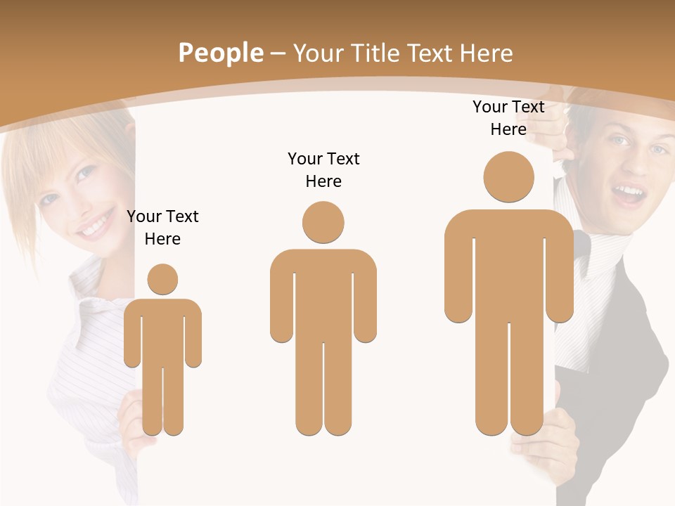 Figure Boardroom Communication PowerPoint Template