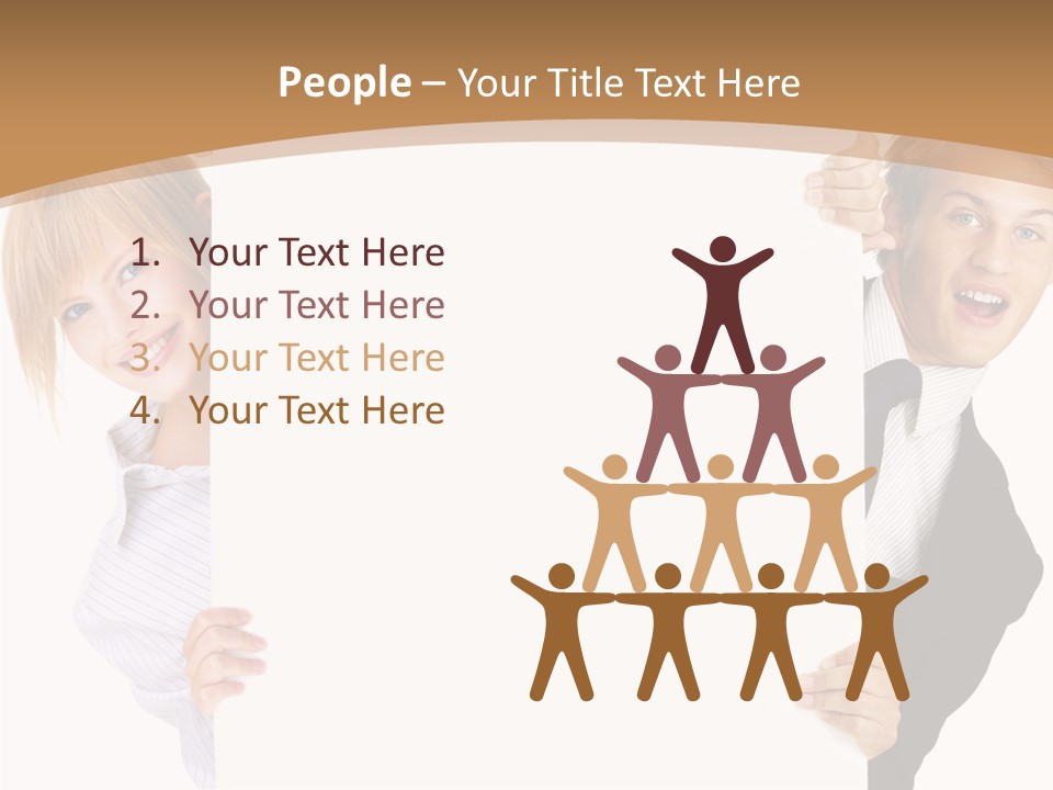 Figure Boardroom Communication PowerPoint Template