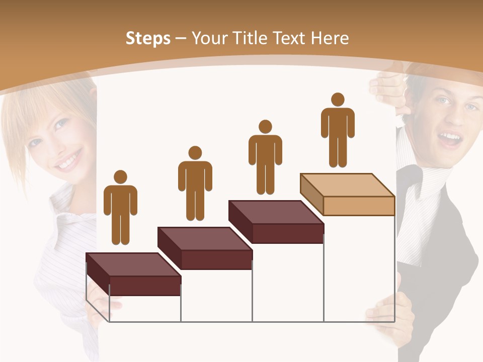 Figure Boardroom Communication PowerPoint Template